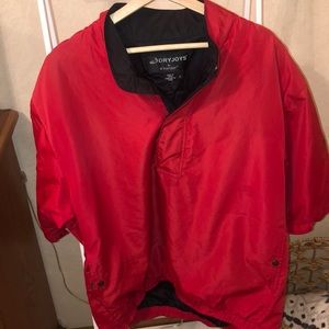 Footjoy DryJoys Men’s Large Golf Jacket Red